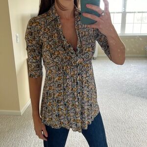 Floral Blouse by Blue Bird